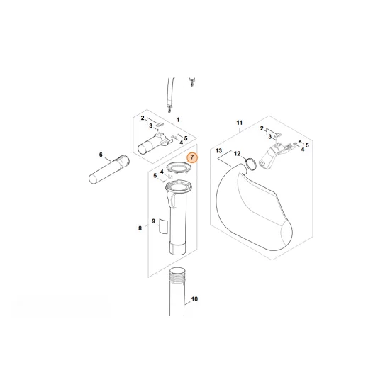 STIHL   Osłona SA02 706 0700